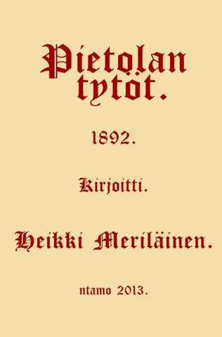 Pietolan tytöt
