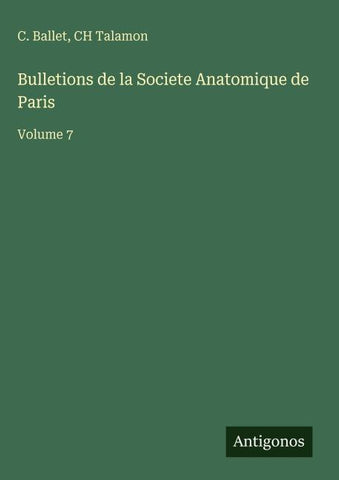 Bulletions de la Societe Anatomique de Paris