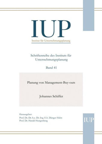 Planung von Management-Buy-outs