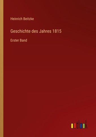 Geschichte des Jahres 1815