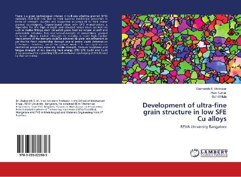 Development of ultra-fine grain structure in low SFE Cu alloys