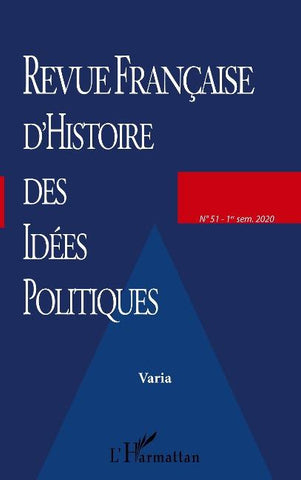 Revue Française d'Histoire des Idées Politiques