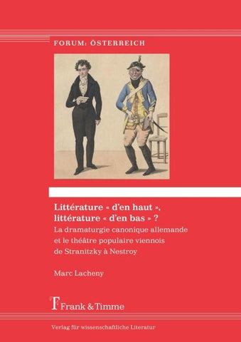 Littérature ' d'en haut ', littérature ' d'en bas ' ?