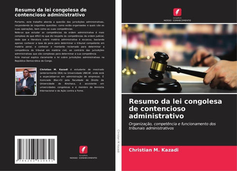 Resumo da lei congolesa de contencioso administrativo