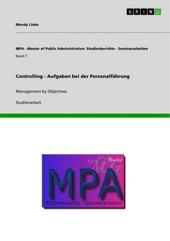 Controlling - Aufgaben bei der Personalführung