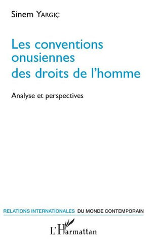 Les conventions onusiennes des droits de l'homme