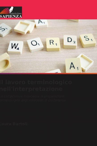 Il lavoro terminologico nell'interpretazione