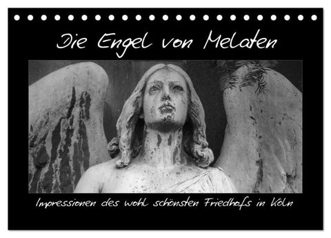 Die Engel von Melaten (Tischkalender 2026 DIN A5 quer), CALVENDO Monatskalender