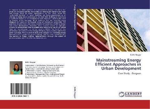 Mainstreaming Energy Efficient Approaches in Urban Development