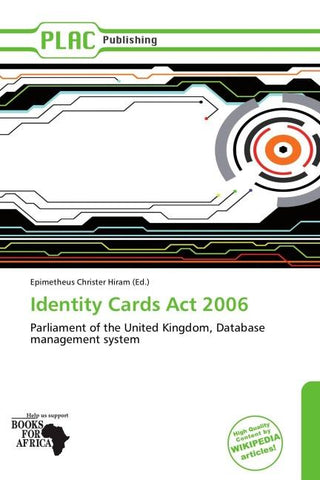 Identity Cards Act 2006