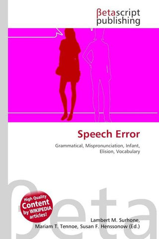 Speech Error