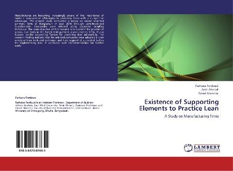 Existence of Supporting Elements to Practice Lean