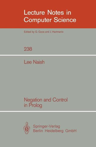 Negation and Control in Prolog