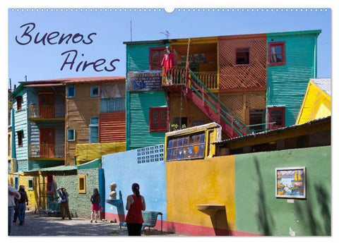 Buenos Aires (Wandkalender 2026 DIN A2 quer), CALVENDO Monatskalender