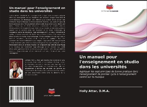 Un manuel pour l'enseignement en studio dans les universités