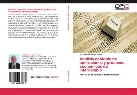 Análisis contable de operaciones y procesos económicos de intercambio