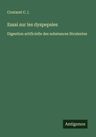 Essai sur les dyspepsies
