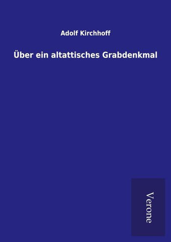 Über ein altattisches Grabdenkmal