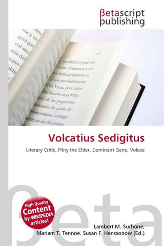 Volcatius Sedigitus
