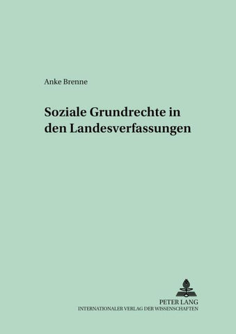 Soziale Grundrechte in den Landesverfassungen