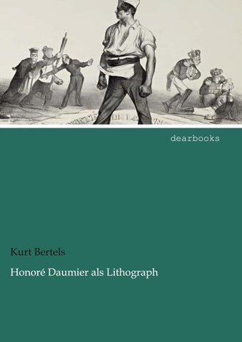 Honoré Daumier als Lithograph