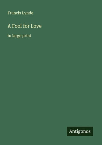 A Fool for Love