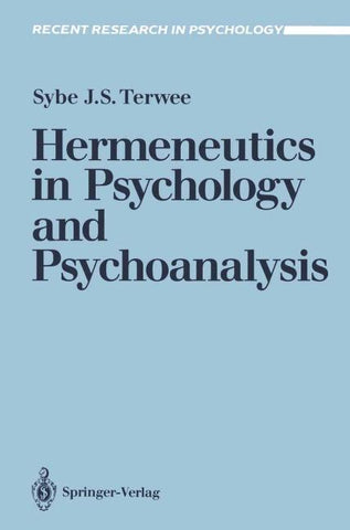 Hermeneutics in Psychology and Psychoanalysis