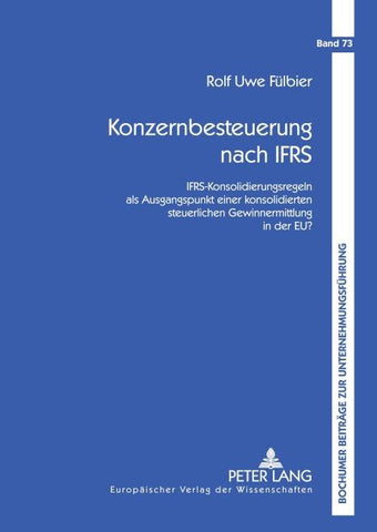 Konzernbesteuerung nach IFRS
