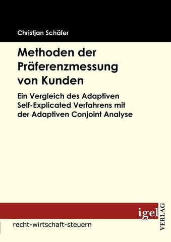 Methoden der Präferenzmessung von Kunden