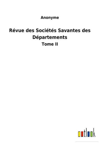 Révue des Sociétés Savantes des Départements