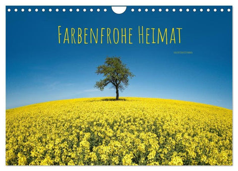 Farbenfrohe Heimat (Wandkalender 2026 DIN A4 quer), CALVENDO Monatskalender