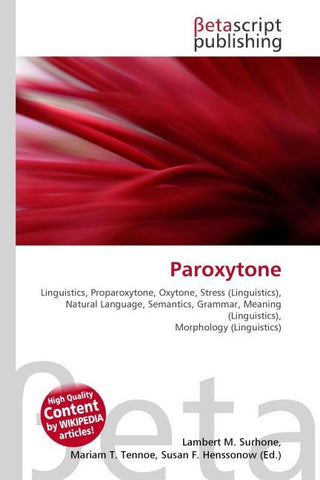 Paroxytone