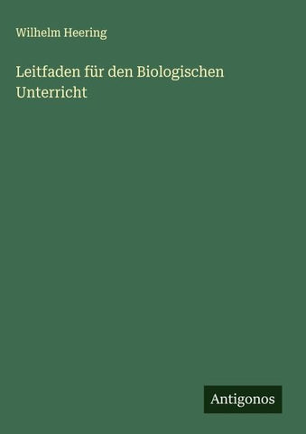 Leitfaden für den Biologischen Unterricht