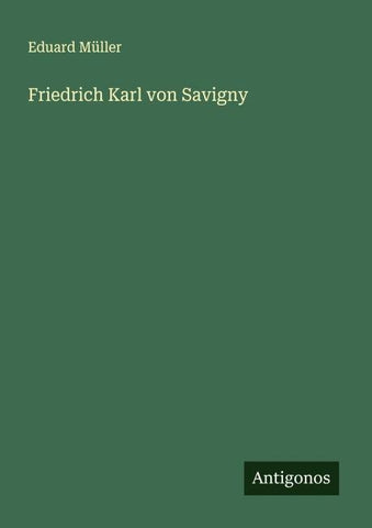 Friedrich Karl von Savigny