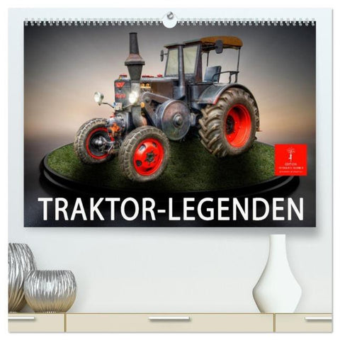 Traktor - Giganten (hochwertiger Premium Wandkalender 2026 DIN A2 quer), Kunstdruck in Hochglanz