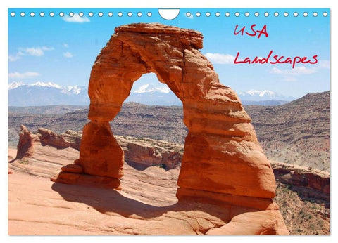 USA Landscapes (Wandkalender 2026 DIN A4 quer), CALVENDO Monatskalender