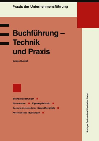 Buchführung — Technik und Praxis