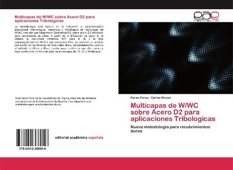 Multicapas de W/WC sobre Acero D2 para aplicaciones Tribologicas
