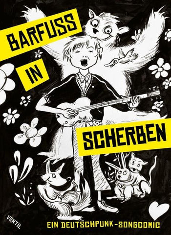 Barfuß in Scherben