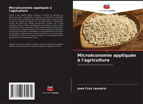 Microéconomie appliquée à l'agriculture
