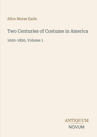 Two Centuries of Costume in America