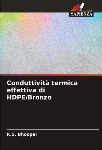 Conduttività termica effettiva di HDPE/Bronzo