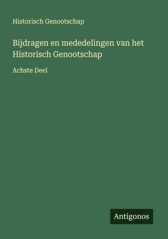 Bijdragen en mededelingen van het Historisch Genootschap