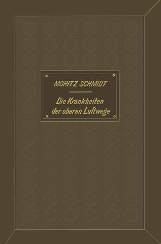 Die Krankheiten der oberen Luftwege