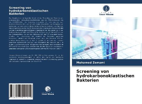 Screening von hydrokarbonoklastischen Bakterien