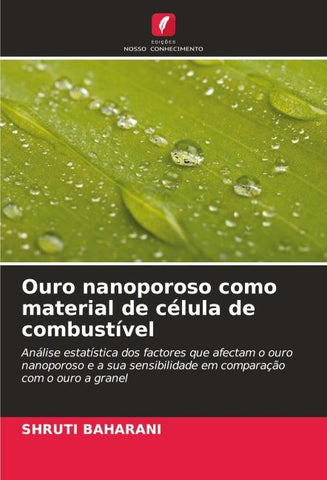 Ouro nanoporoso como material de célula de combustível