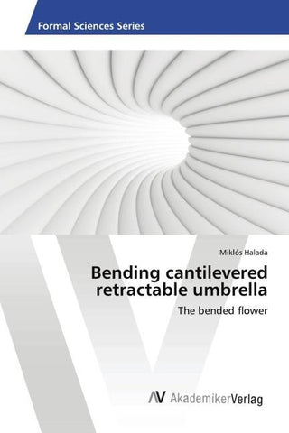 Bending cantilevered retractable umbrella