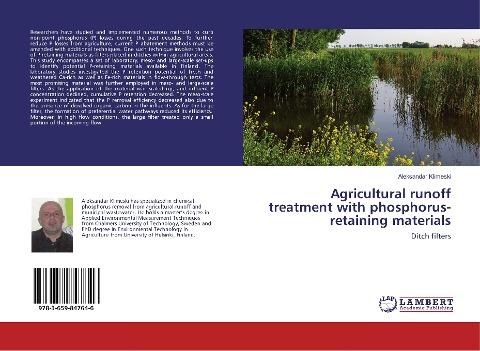 Agricultural runoff treatment with phosphorus-retaining materials