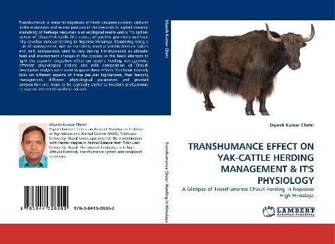 TRANSHUMANCE EFFECT ON YAK-CATTLE HERDING MANAGEMENT & IT''S PHYSIOLOGY