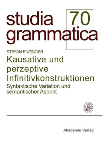 Kausative und perzeptive Infinitivkonstruktionen